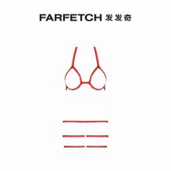 FARFETCH Maison Close女士Trompe L'oeil 内衣套装