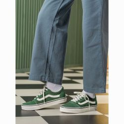 VANS 男女同款薄荷曼波绿低帮板鞋百搭潮流滑板鞋VN0A3IUNDVS