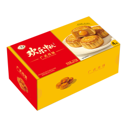 一品麦 广式月饼 320g 3味4枚