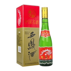 西凤酒 老绿瓶 全国版 45%vol 绵柔凤香型白酒 500ml*6瓶 整箱装