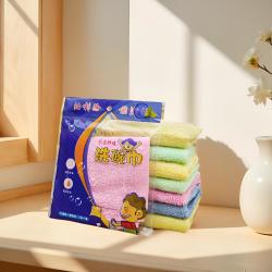 恬舒 纯木浆洗碗巾油利除抹布   独立包装 5条
