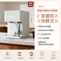 东芝 制冰即热式饮水机一体台式净饮机桌面免安装净水器
