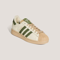 adidas 三叶草系列 男女 SUPERSTAR II 休闲鞋 KJ3967 米色 41