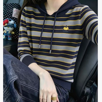 春秋女长袖显瘦百搭减龄宽松气质上衣