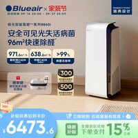 Blueair 空气净化器家用除甲醛数显除病菌净化机极光智能系列8860i
