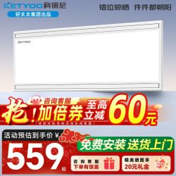 科徕尼 隐形电动晾衣架 遥控升降式晾衣架 阳台室内外自动智能晾衣机