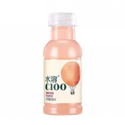 农夫山泉 250ml*6 水溶C100农夫山泉柠檬西柚味果汁饮料小瓶迷你饮料