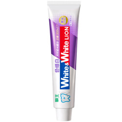 狮王 W&W倍效白色修美白牙膏40g