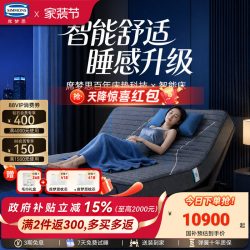 席梦思 AI电动智能床垫零重力多功能睡眠监测助眠震动按摩