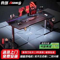 戟创 AGKey-天戟K2电动升降桌电竞桌子电脑桌可装机械臂家用可升降
