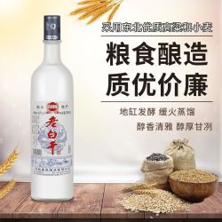 燕赵风 衡水特产老白干磨砂瓶42度52度可选纯粮食酿造高粱酒年货日常饮用 42度 500mL 1瓶