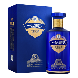 景芝 一品景芝 芝香8 53%vol 芝麻香型白酒 500ml 单瓶装