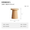 保罗约翰 PAULJOHN意式轻奢天然洞石茶几大平层设计师极简圆形组合客厅茶几