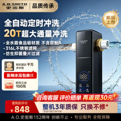 A.O.SMITH 佳尼特全自动前置过滤器20T/H 全屋净水清洗反冲洗家用滤水防冻防爆自营CPF-TA7PRO