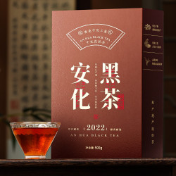 七春 加陈皮 安化黑茶金花茯砖