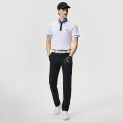 FILA 男装男式运动休闲裤男士简约舒适基础直口梭织长裤