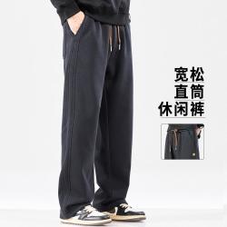 马克华菲 加厚保暖 男士休闲裤