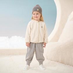 babycare 绒绒外套宝宝春季开学幼儿园上衣休闲百搭儿童外衣