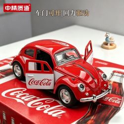 甲壳虫可乐配色合金车3-18岁模型玩具仿真跑车儿童