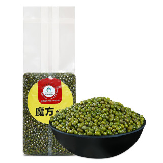 魔方 绿豆 红小豆 高粱米 玉米糁 麦仁 每袋500g 共5袋S