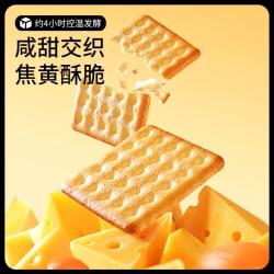 三只松鼠 咸蛋黄芝士饼干 380g*1箱