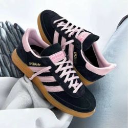 adidas HANDBALL SPEZIAL男女同款低帮耐磨休闲板鞋IE5897