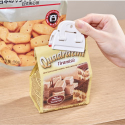 沐春 家用食品封口夹零食密封夹子 食物保鲜茶叶防潮塑封夹
