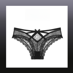 RHUDE FOG内裤性感新款镂空三角裤女款低腰诱惑蕾丝薄款透气大码