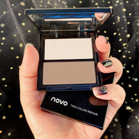 novo 双色高光修容盘鼻影侧影卧蚕眉粉哑光立体防水新手