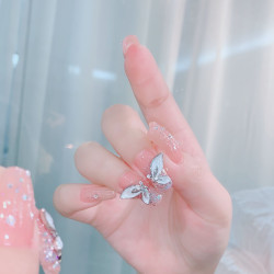 CY（美甲款式）美甲饰品蝴蝶美甲钻美甲款式工具包