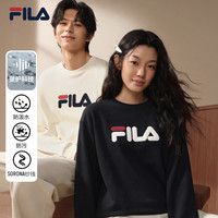 FILA 多彩卫衣丨复古套头上衣26秋情侣款简约内搭