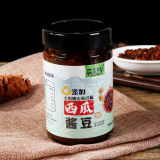 皮皮叫黄豆酱豆正宗安徽特产农家下饭每瓶/240克/1瓶酱豆子熟酱