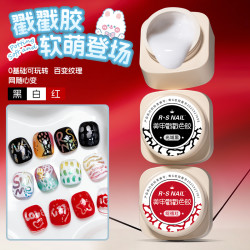 R·S NAIL 美甲戳戳色胶字母彩绘洞洞胶蕾丝胶纹理海浪胶海浪戳戳胶