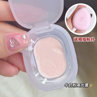 霏汐牛奶粉高光膏心机祼妆修容一体哑光提亮脸部遮瑕遮泪沟法令纹