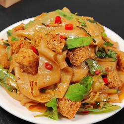 昊齐 正宗河南特产干面皮凉皮宿舍免煮速食食品方便低脂面食饱腹擀面皮