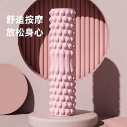 武行彬 泡沫轴狼牙棒肌肉放松器瘦腿神器小腿按摩滚轴健身瑜伽柱琅琊滚轮