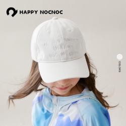 happy nocnoc/敲开心百搭纯棉棒球帽24新款时尚夏季户外儿童