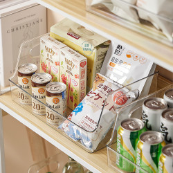 餐边柜收纳整理盒透明零食收纳盒桌面客厅干果坚果糖果水果亚克力