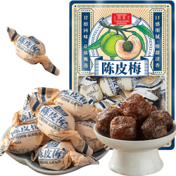 同享 童年怀旧 陈皮梅话梅子  包装 130g