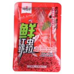 美人鱼 生鲜饵鲜红虫虾拉成品饵料鲫鱼鲤鱼饵鲜虾饵黑坑饵料拉饵