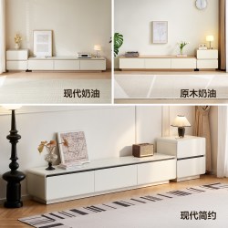 全友 DW1222 现代简约电视柜 灰白色