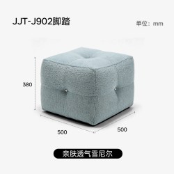 极简概念/小熊沙发/布艺休闲椅雪尼尔客厅单人沙发椅复古懒人沙发