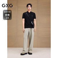 GXG 真五折促销！凉感刺绣polo衫