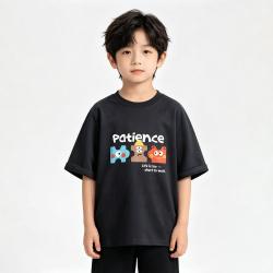班尼路 JUNIOR 班尼路童装男童短袖t恤2026新款纯棉上衣中大童儿童夏装薄款