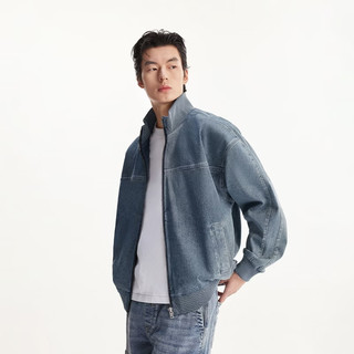 JACK&JONES 226157012 牛仔夹克 E42中牛仔蓝 M