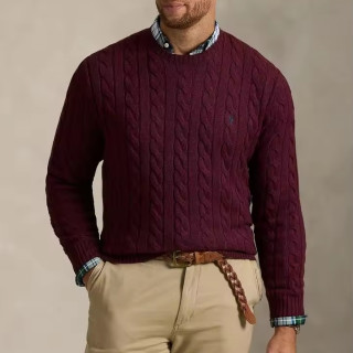 限新用户：RALPH LAUREN 男士毛衣超 3XL