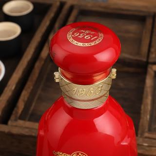 西凤酒 1956红星 凤香型白酒 52度 500ml*2瓶 礼盒装
