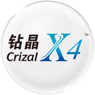 今日必买:依视路 钻晶X4 防蓝光1.56-1.67折射率现片*2(免费升级膜致)