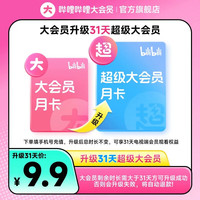 bilibili 哔哩哔哩 B站大会员 升级 超级大会员 1个月 支持电视端