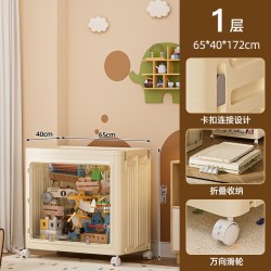 免安装多层储物柜落地衣服零食玩具可折叠收纳箱卧室整理收纳柜子